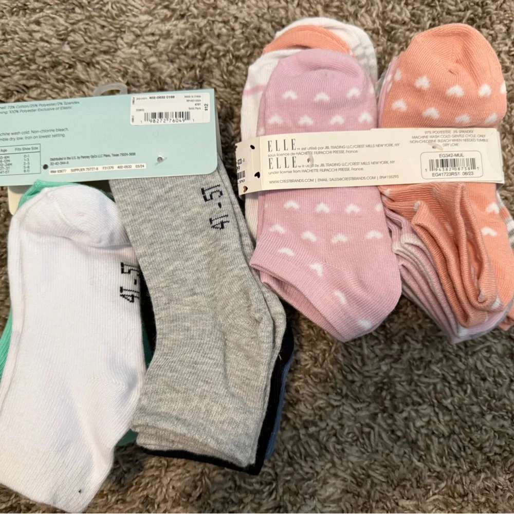 Set of 2 packs of Multicolor Socks
